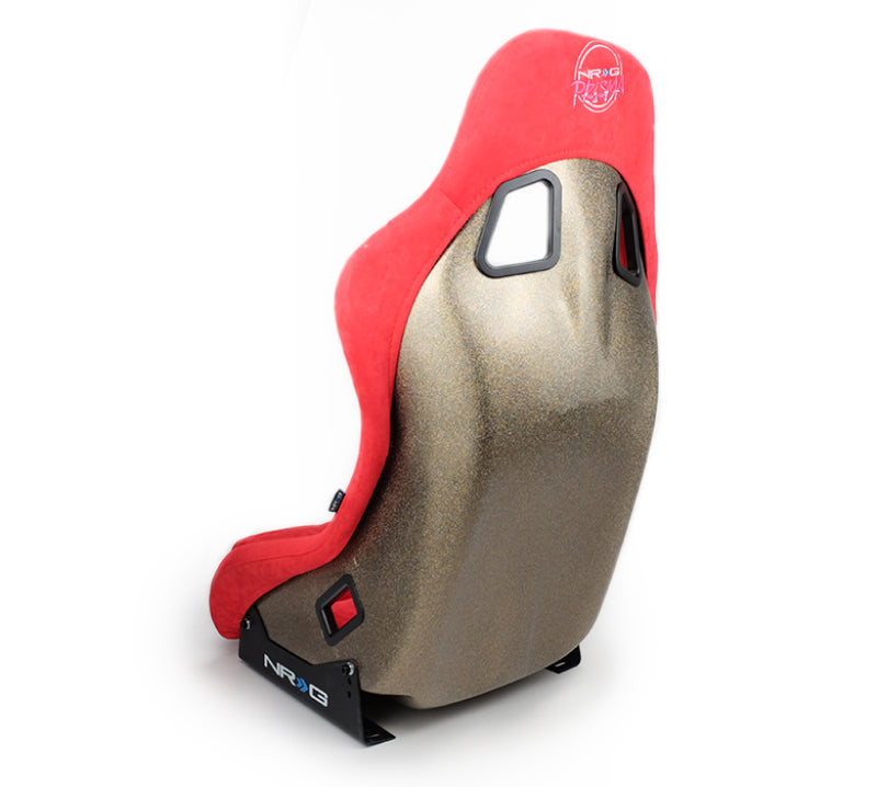 NRG FRP Bucket Seat ULTRA Edition - Medium (Red Alcantara/Pearlized Back) (FRP-303RD-ULTRA) - photo 6