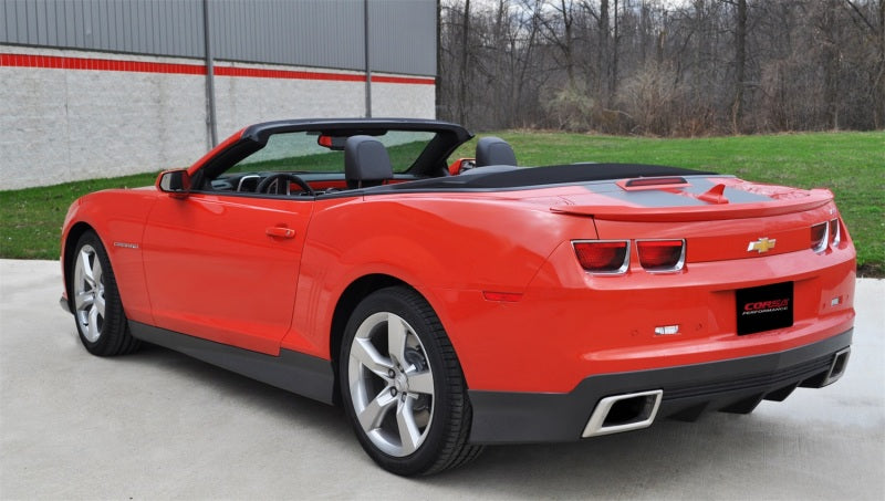 CORSA Performance 2011-2013 Chevrolet Camaro SS 6.2L V8 Manual Xtreme 3in Cat-Back (No Tips Uses Factory Bezels) - photo 4