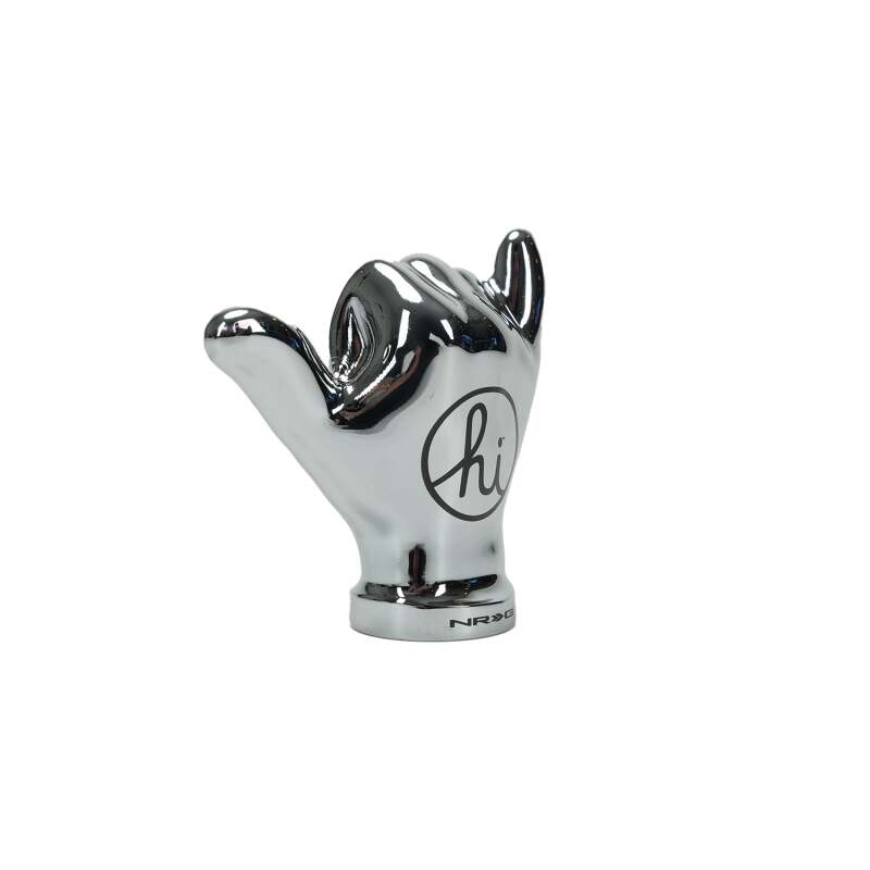NRG X IN4MATION Weighted Da Shaka Shift Knob - Silver (SK-IN4-CH)