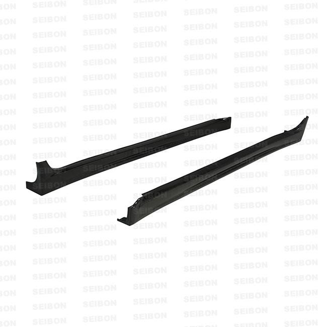 Seibon 2008-2010 Mitsubishi Evo X VR-style Carbon Fiber Side Skirts - photo 2