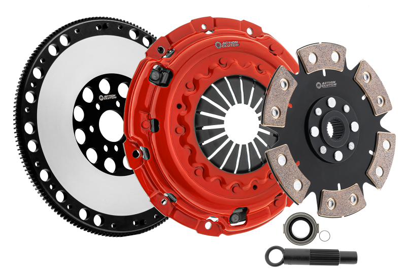 Action Clutch 18-21 Subaru WRX 2.0L (FA20DIT) Turbo AWD Stage 6 Clutch (2MD) w/Lightened Flywheel