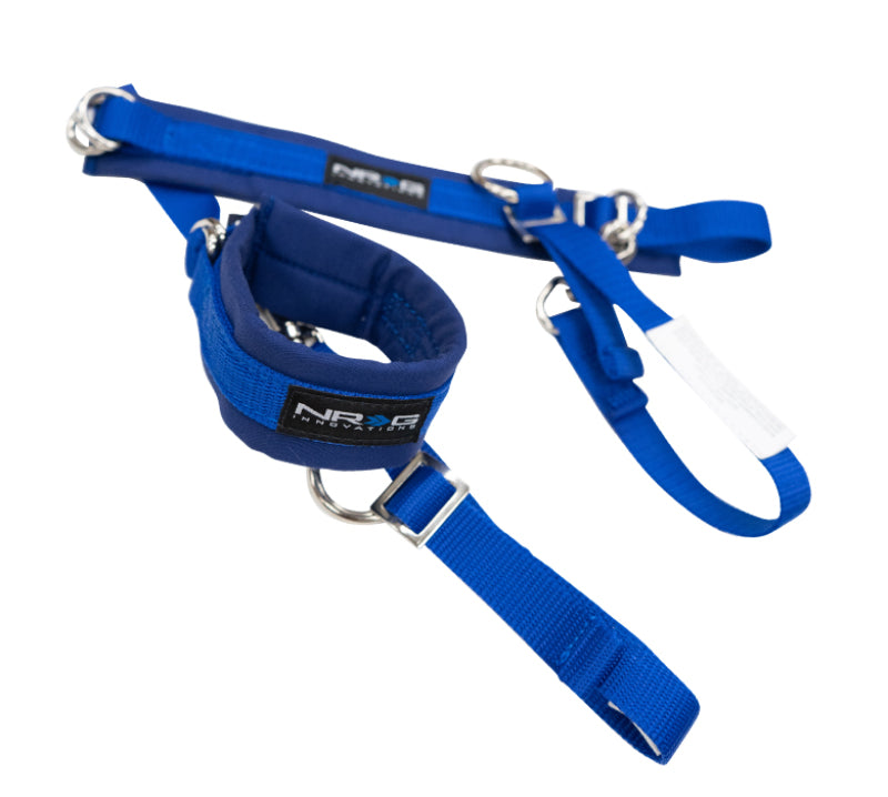 NRG SFI 3.3 Arm Restraints One Pair - Blue (SBH-AR01BL)