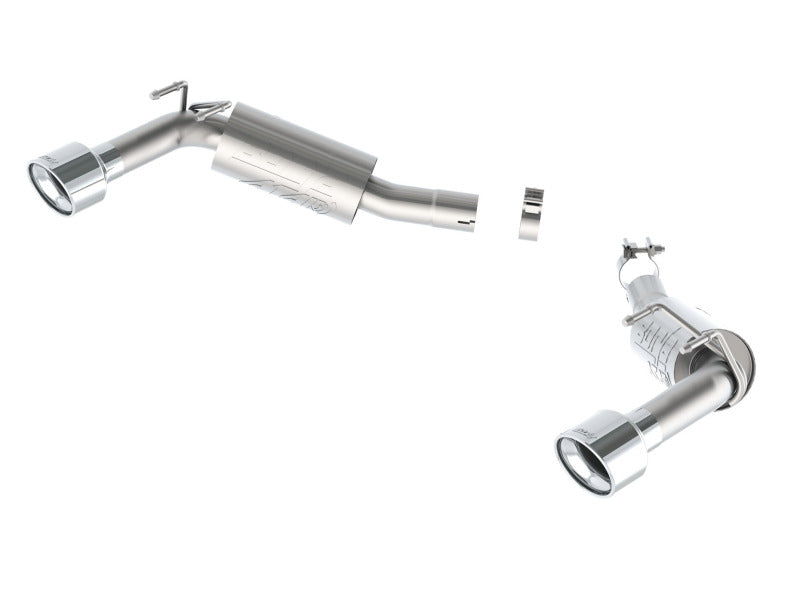 Borla 2014-2015 Camaro SS 6.2L V8 RWD Single Split Rr Exit ATAK Exhaust (rear section only)