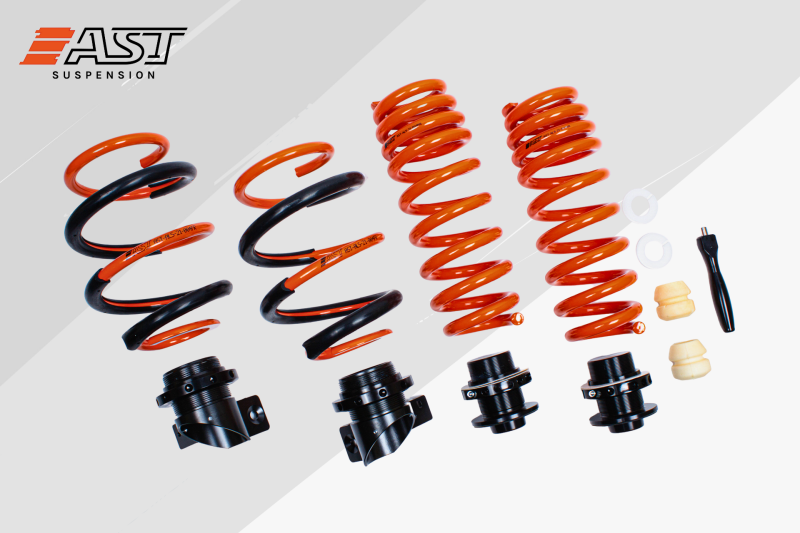 AST BMW G87 M2 / G80 M3 / G81 /G82 M4 / G83 M4 Adjustable Lowering Springs - 20-46mm Fr / 10-36mm Rr (ASTALS-21-004)