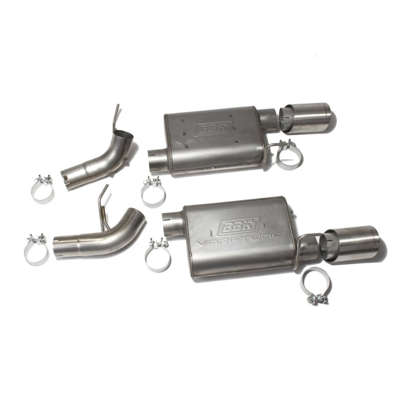 BBK 2005-2010 Mustang GT VariTune Axle-Back Exhaust Kit (Stainless Steel)