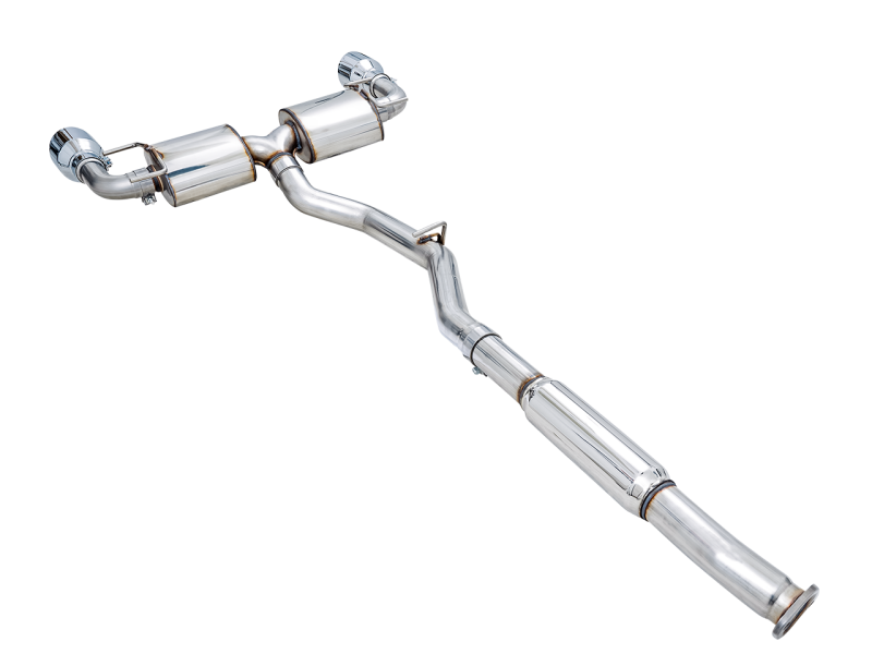 AWE Tuning Subaru BRZ/ Toyota GR86/ Toyota 86 Touring Edition Cat-Back Exhaust - Chrome Silver Tips - photo 2