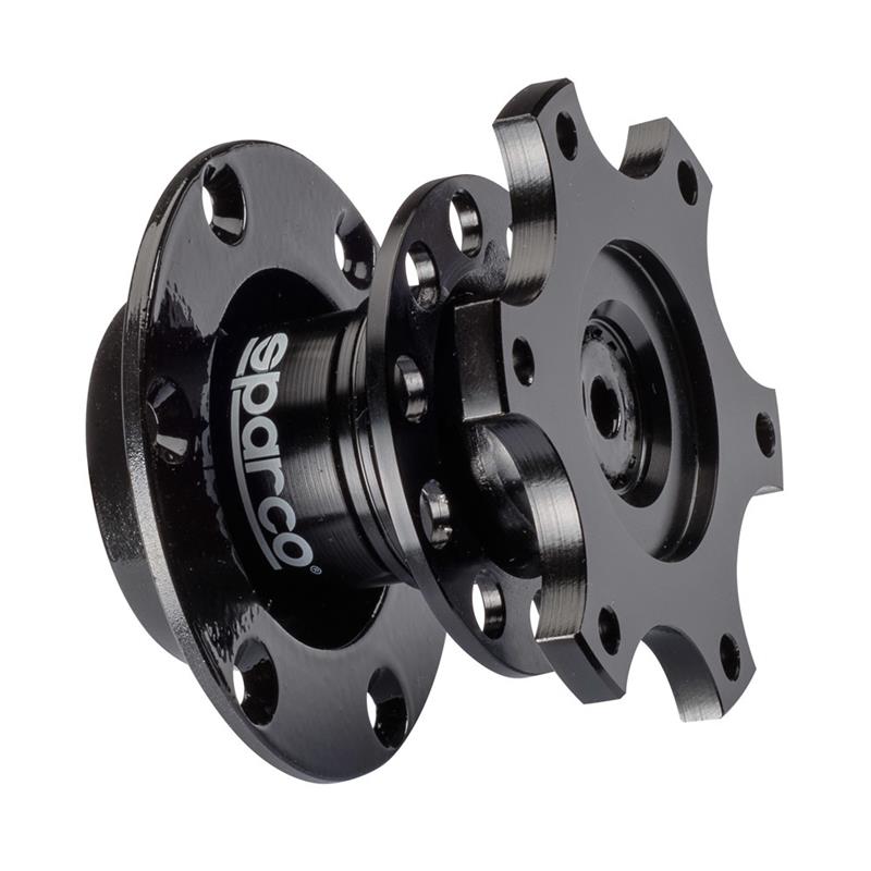 Sparco Steering Wheel Quick Release Tuning Black (015R98TU)