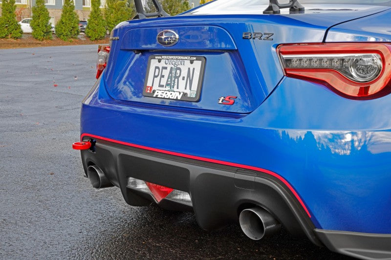 Perrin 13-26 Subaru BRZ / 13-20 Scion FR-S & Toyota 86 / 22-26 GR86 Tow Hook Kit (Rear) - Red (PSP-BDY-255RD) - photo 7