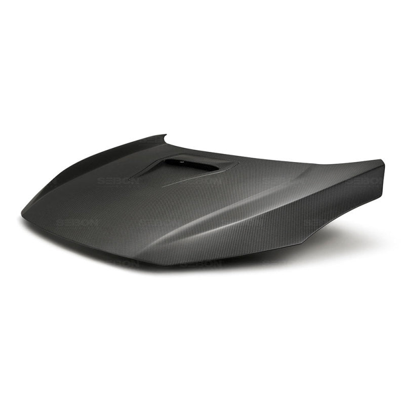 Seibon 2017-2018 Honda Civic Type R OEM-Style Dry Carbon Fiber Hood - photo 2