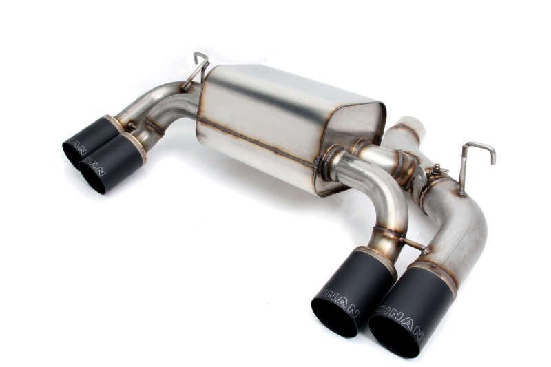 Dinan 2016-2018 BMW M2 (F87) Free Flow Axle-Back Exhaust System - Black Tips