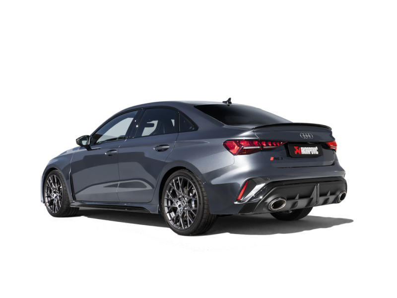 Akrapovic 2025+ Audi RS3 Sedan (8Y FL) Evolution Line Cat-Back - Titanium: Req. P-HF1636 or P-HF1431 - photo 2