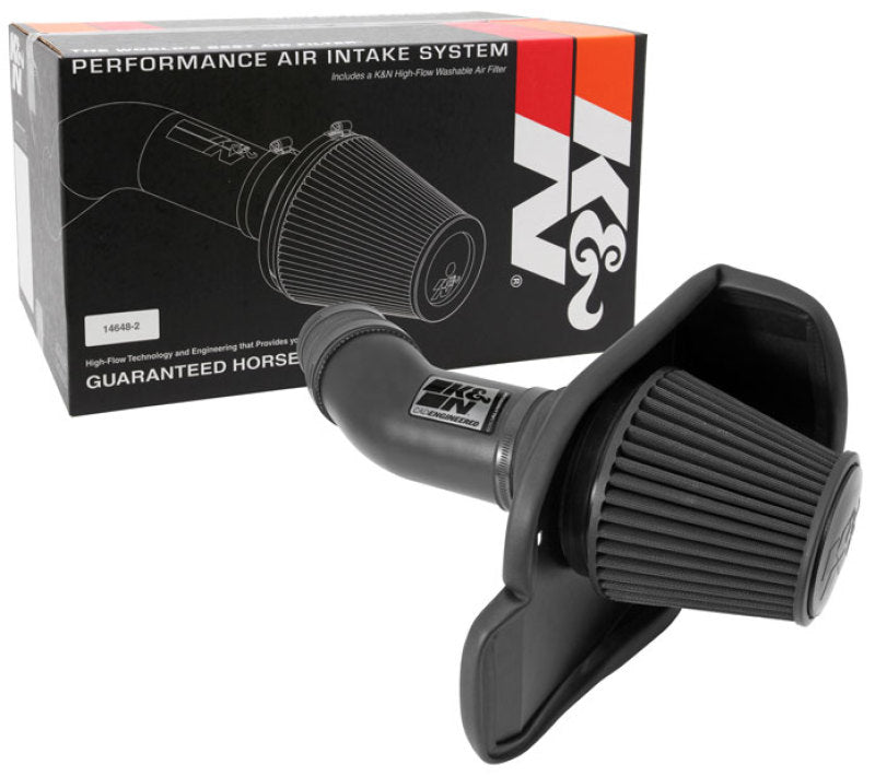 K&N 2011-2013 Dodge Challenger V8/2012-2013 Charger V8 / 2012-2013 Chrysler 300 Black Performance Intake Kit (knn71-2545) - photo 10