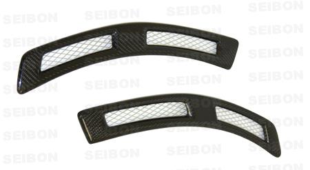 Seibon 2008-2010 Mitsubishi Evo X Carbon Fiber Fender Ducts