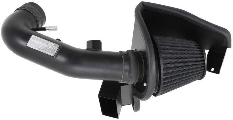 K&N 2011-2014 Ford Mustang GT 5.0L V8 Black Performance Intake Kit (knn71-3527)
