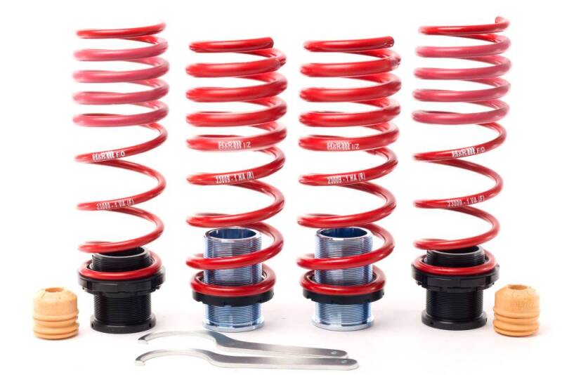 H&R VTF Adjustable Lowering Springs for 2013–2019 Porsche 911/991 Carrera 4/4S (4WD) – Incl. PASM/Non PDCC (23009-1)