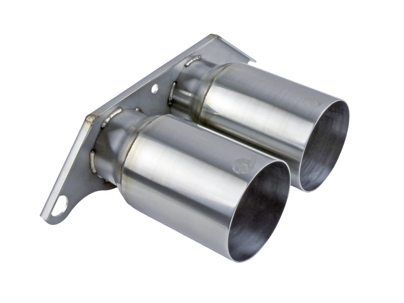 aFe Power MACH Force-Xp 4in 304 Stainless Steel Bolt-On Exhaust Tips Brushed 2014-2019 Porsche 911 GT3 3.8L/4.0L - photo 4