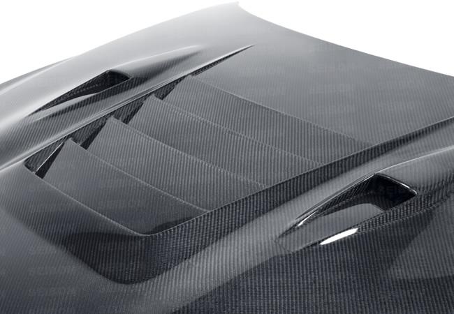 Seibon 2009-2012 Nissan GT-R R35 DS-Style Carbon Fiber Hood - photo 2