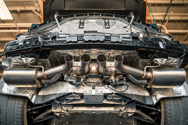 CORSA Performance 2023-2025 Chevrolet Corvette C8 Z06 3in Valved Cat-Back Exhaust Muffler System (ReUses Stock Tips) - photo 3