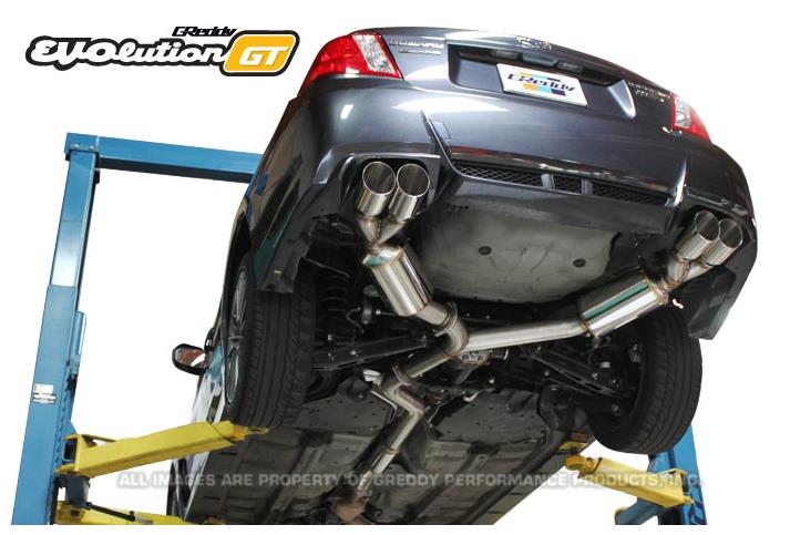 GReddy 2011-2014 Subaru STI Sedan Evolution GT Exhaust - photo 3