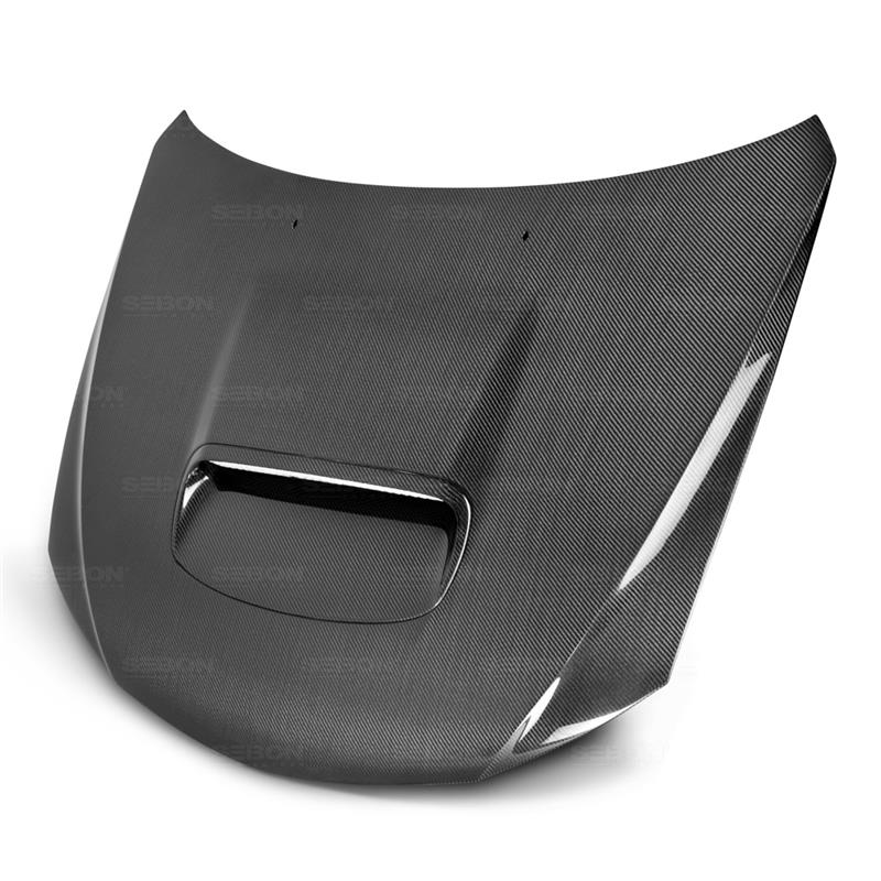 Seibon 2008-2009 Subaru WRX/STI OEM Carbon Fiber Hood - photo 2