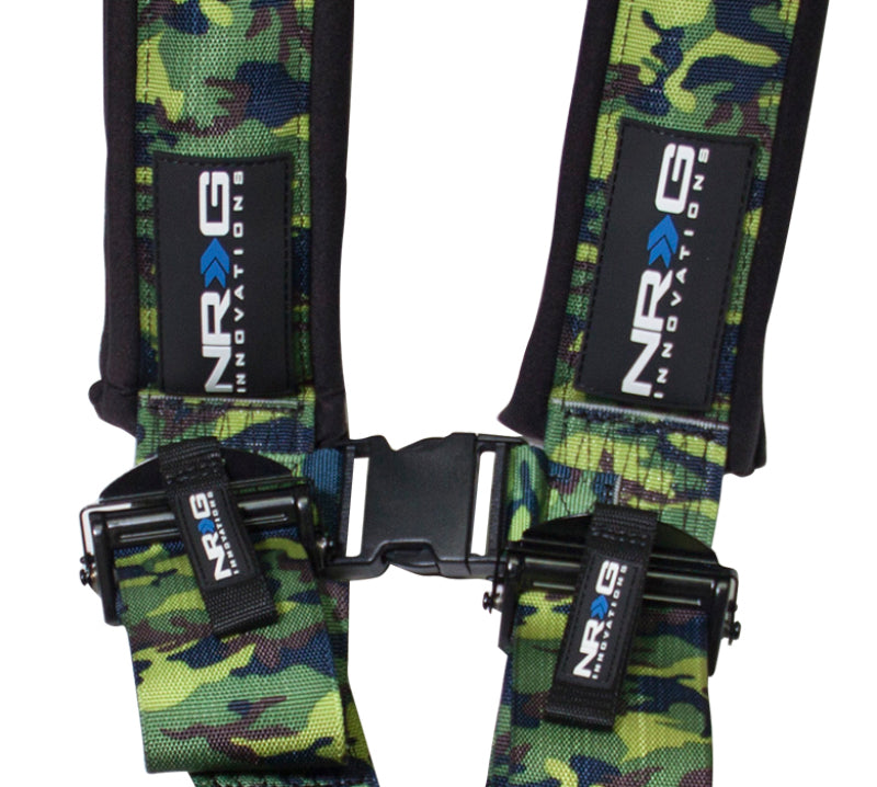 NRG SFI 16.1 5-Point 3in. Seat Belt Harness/ Latch Link - Camo (SBH-5PCCAMO-620) - photo 4