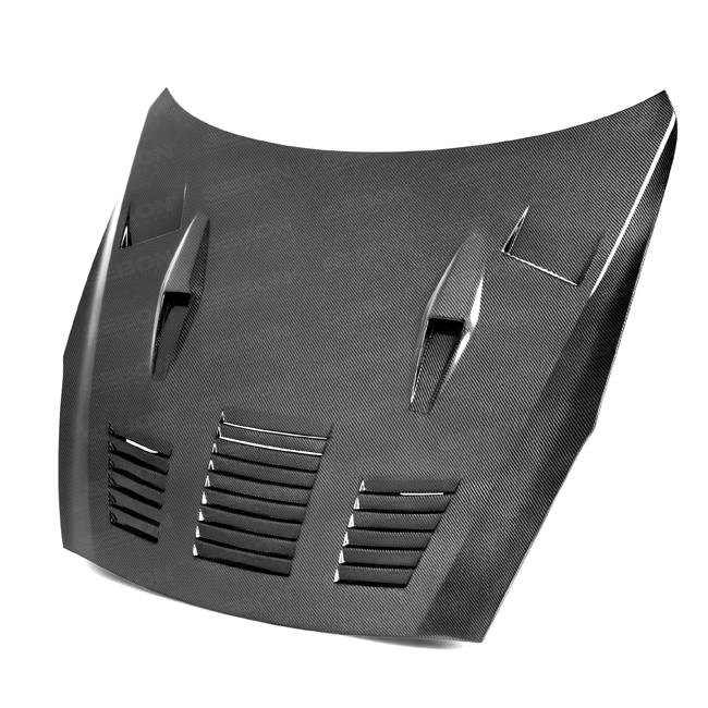 Seibon 2009-2012 Nissan GT-R R35 GTII-Style Carbon Fiber Hood