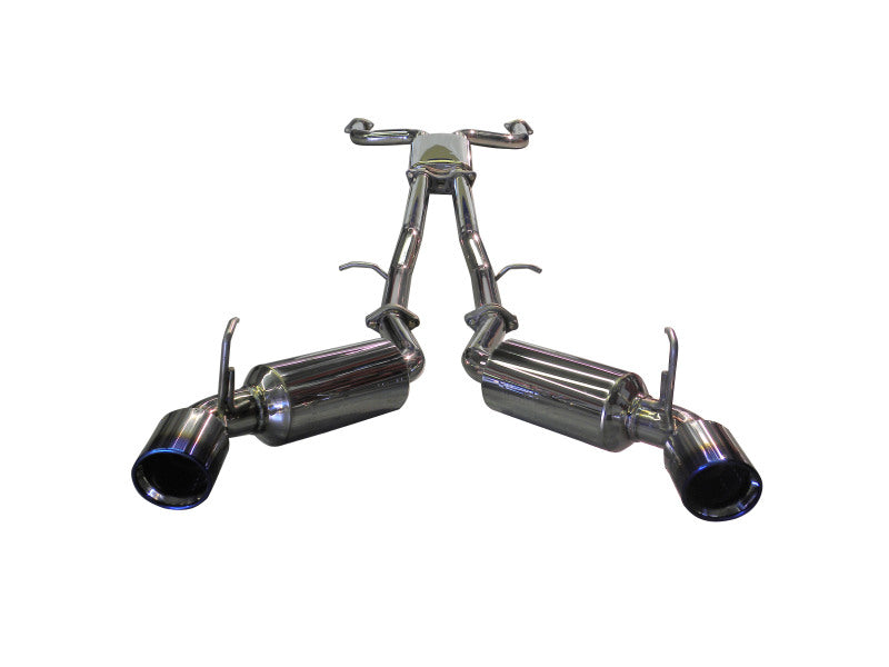 Injen 2009-2020 Nissan 370Z Dual 60mm SS Cat-Back Exhaust with Built In Resonated X-Pipe - photo 4