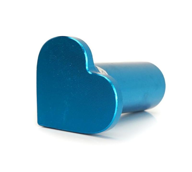 NRG Heart Shape Drift Button Toyota 86/Subaru WRX/STI/Mazda - Blue (DB-H002BL)