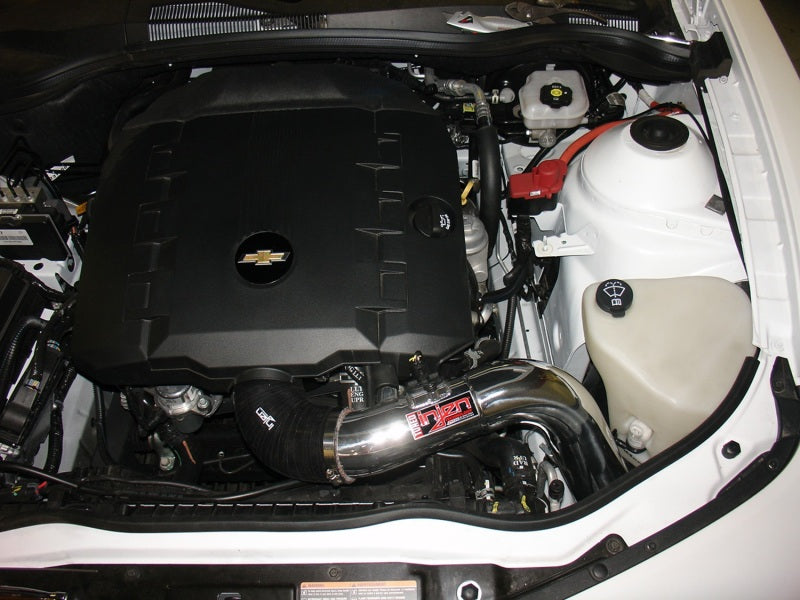 Injen 2012-2014 Chevy Camaro CAI 3.6L V6 Wrinkle Black Cold Air Intake System w/ MR Tech and Air Fusion (injPF7012WB) - photo 4