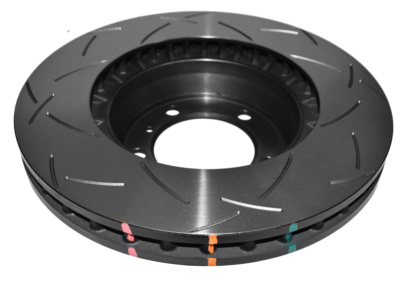 DBA Porsche 911 (996) / 911 (997) 4000 Series T3 Slotted Front Brake Rotor (DBA42386S)