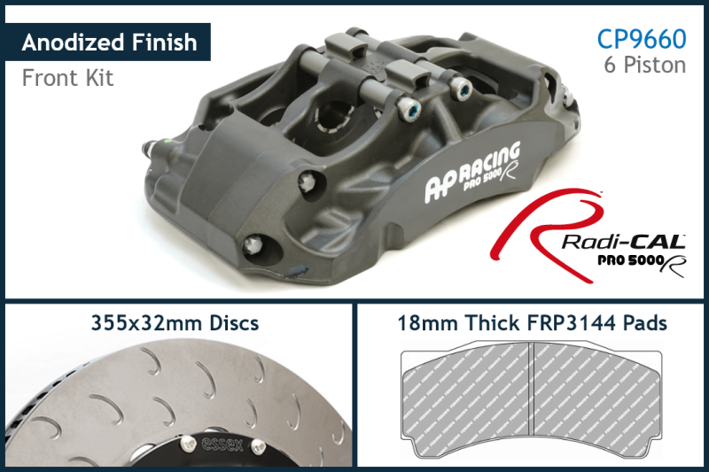 AP Racing by Essex Radi-CAL CP9660 brake kit