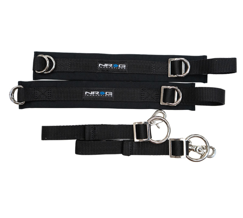 NRG SFI 3.3 Arm Restraints One Pair - Black (SBH-AR01BK) - photo 2