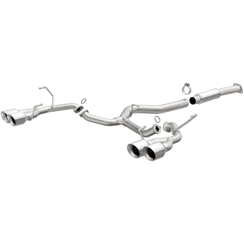 Magnaflow Cat-Back Exhaust System 2015-2017 Subaru WRX Sti 2.5L Polished 3in Tips