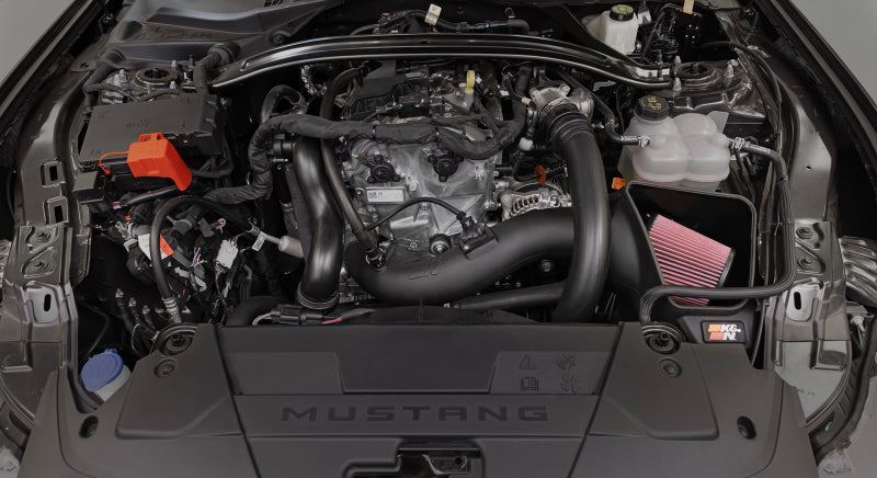 K&N 2024 Ford Mustang Ecoboost L4-2.3L F/L Turbo AirCharger - Cold Air Intake System (knn63-2627) - photo 4