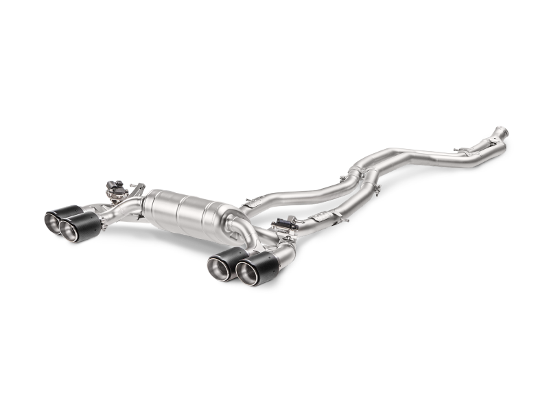 Akrapovic 2016-2017 BMW M2 F87 (Excl M2 Competition) Evolution Line Cat-Back (Titanium) with Carbon Tips - photo 6