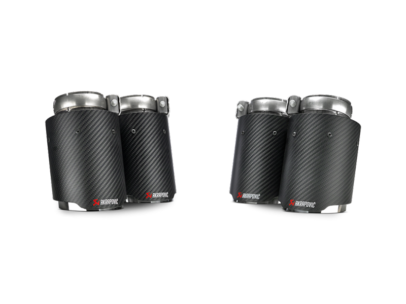 Akrapovic 2014-2017 BMW M3/M4 (F80/F82) Tail Pipe Set (Carbon) - photo 2