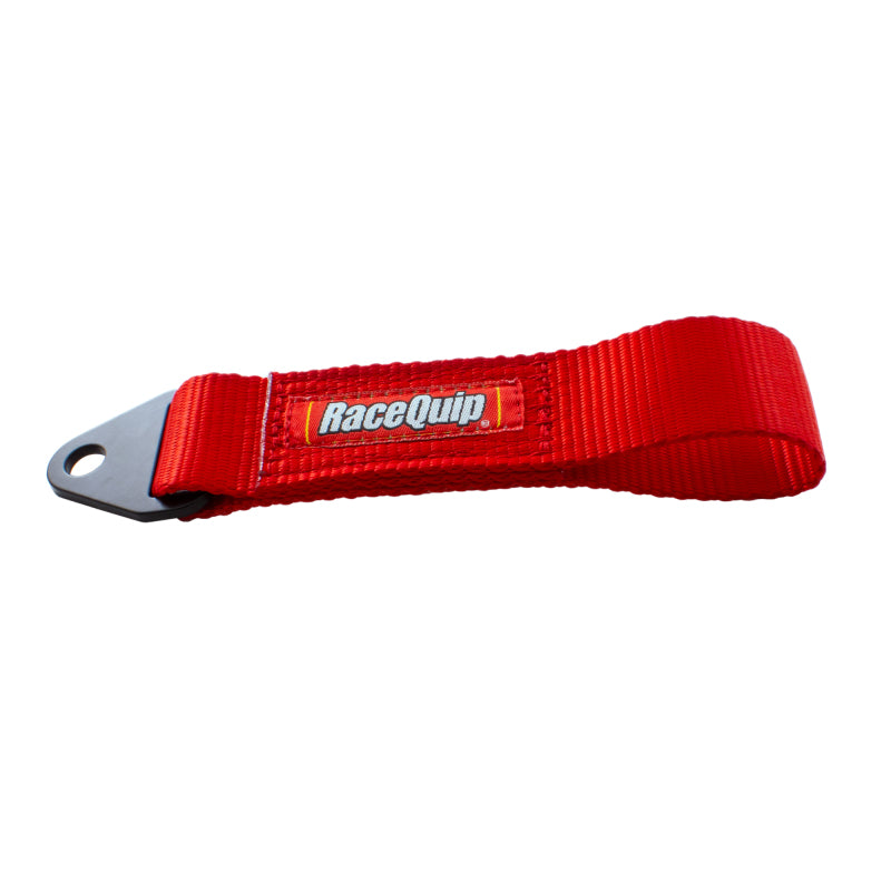 RaceQuip Race Car Tow Hook Strap with Soft Eye Loop End / 12000 LB Rating (896146RQP)