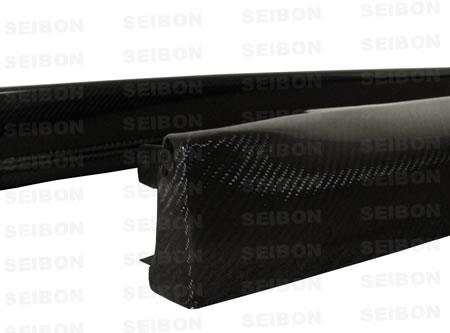 Seibon 2008-2009 Mitsubishi Evo X OEM-style Carbon Fiber Side Skirts - photo 4