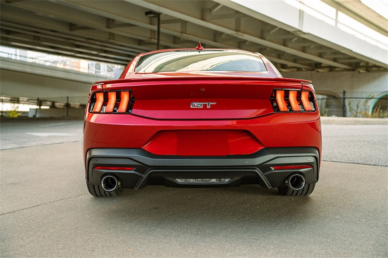CORSA Performance 2024 Ford Mustang GT Coupe 3in Xtreme Cat-Back Exhaust - 4.5in Carbon Fiber Tips - photo 3
