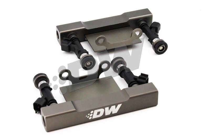 DeatschWerks 04-06 Subaru STI/LGT Side Feed to Top Feed Fuel Rail Conv Kit w/ 2200cc Injectors