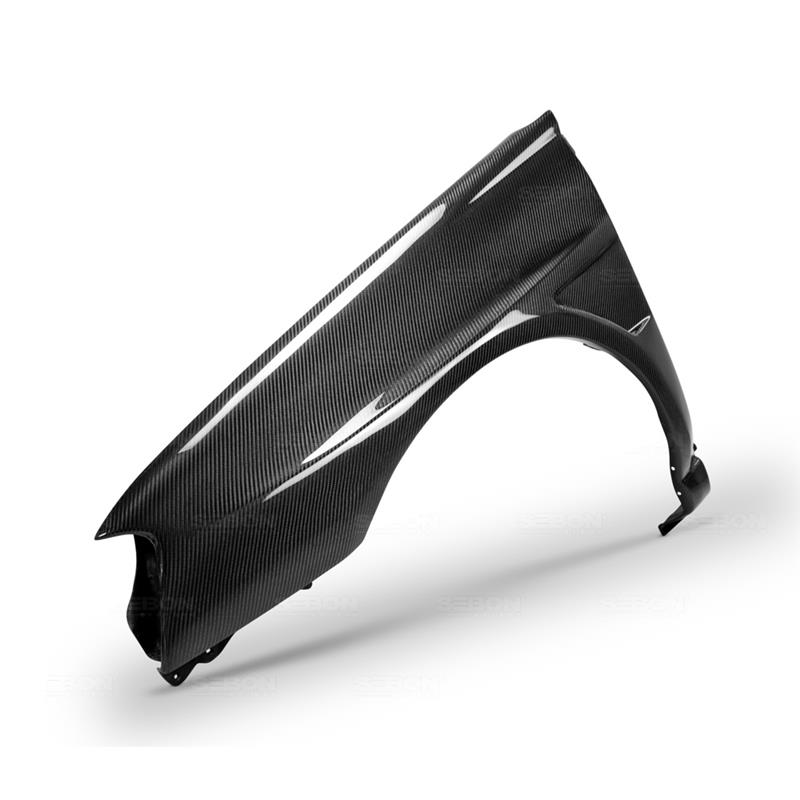 Seibon 2004-2005 Subaru WRX/STI 10mm Wider Carbon Fiber Fenders - photo 2