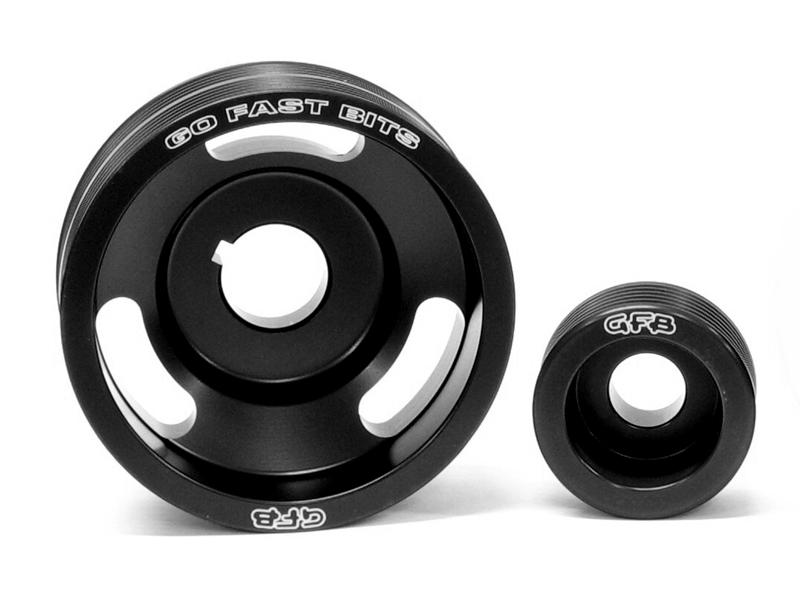 Go Fast Bits 08+ WRX/STi / 09+ Forester / 03-09 LGT 3 pc Underdrive/Non-Underdrive Pulley Kit