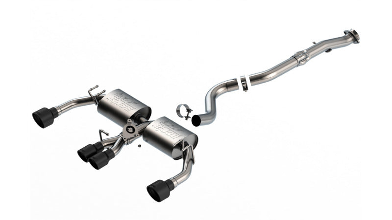 Borla 2023-2024 Toyota GR Corolla ATAK Cat-Back System with Black Tips