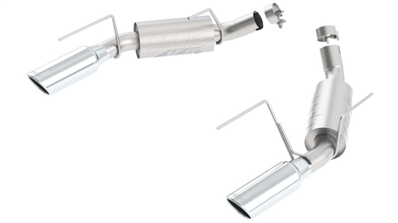 Borla 2005-2009 Mustang GT/Bullitt 4.6L 8cyl Aggressive ATAK Exhaust (rear section only) - photo 2