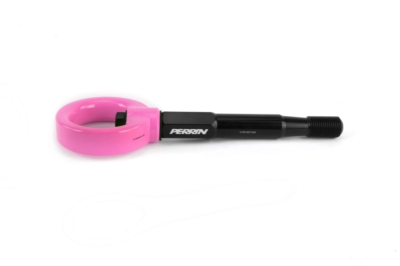 Perrin 15-17 Subaru WRX & STI / 13-17 Crosstrek / 12-16 Impreza Tow Hook Kit (Front) - Hyper Pink (PSP-BDY-232HP) - photo 2