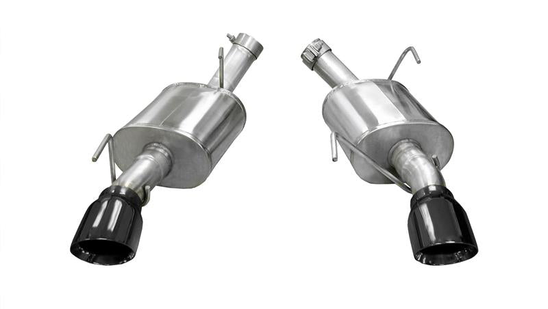 CORSA Performance 2005-2010 Ford Mustang Shelby GT500 5.4L V8 Black Xtreme Axle-Back Exhaust - photo 4