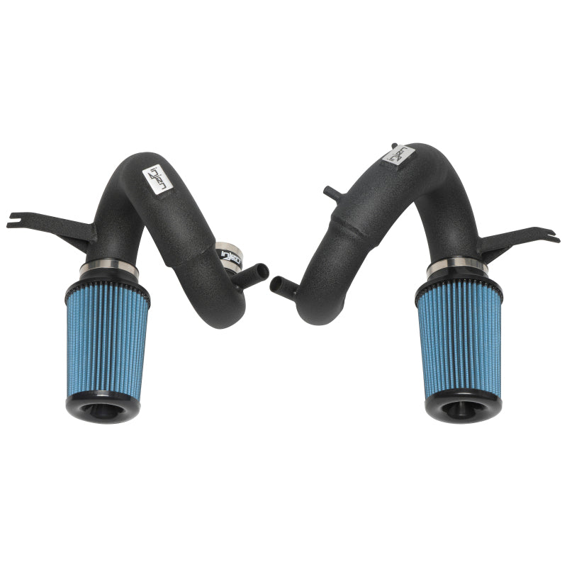 Injen 2018-2020 Kia Stinger 3.3L Twin Turbo Wrinkle Black Short Ram Air Intake (injSP1350WB) - photo 9