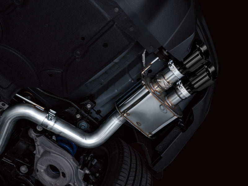 AWE Tuning 2024 Ford Mustang GT Fastback S650 RWD SwitchPath Cat-Back Exhaust with Quad Diamond Black Tips - photo 5