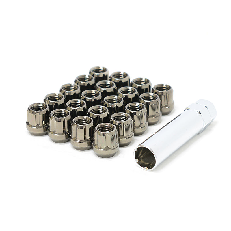 Muteki Open End Lug Nuts - Titanium 12x1.25 (31885T)