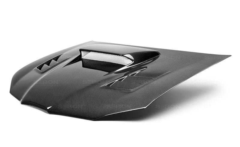 Seibon 2006-2007 Subaru WRX/STI CWII Carbon Fiber Hood - photo 3